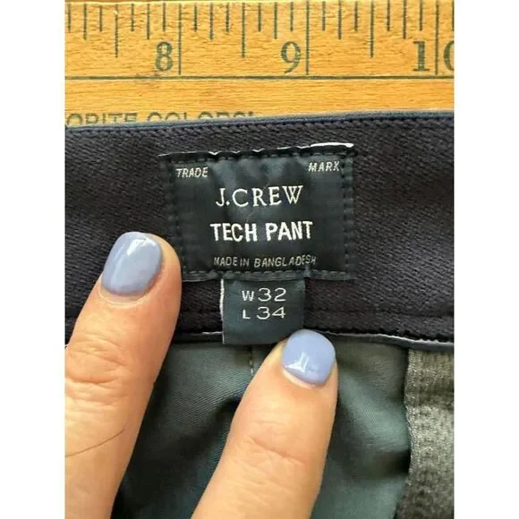 J.Crew Tech Pant 32 34 (really 32 32) - Picture 5 of 9